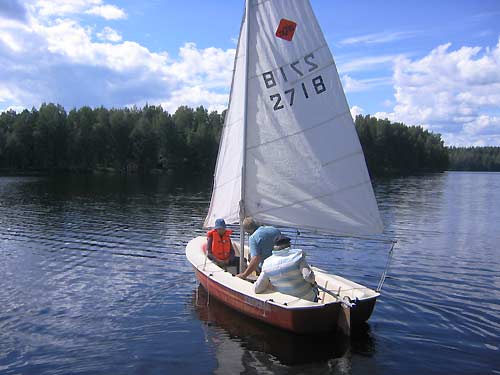 sailing  in Finland
