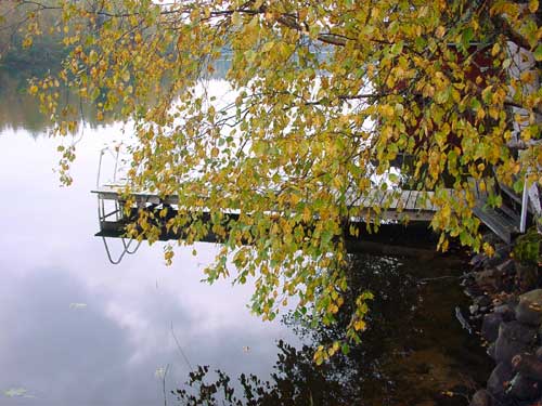 autumn cottages - the fall in your own cottage in south east Finland RUSKA at Penttilä Gardens